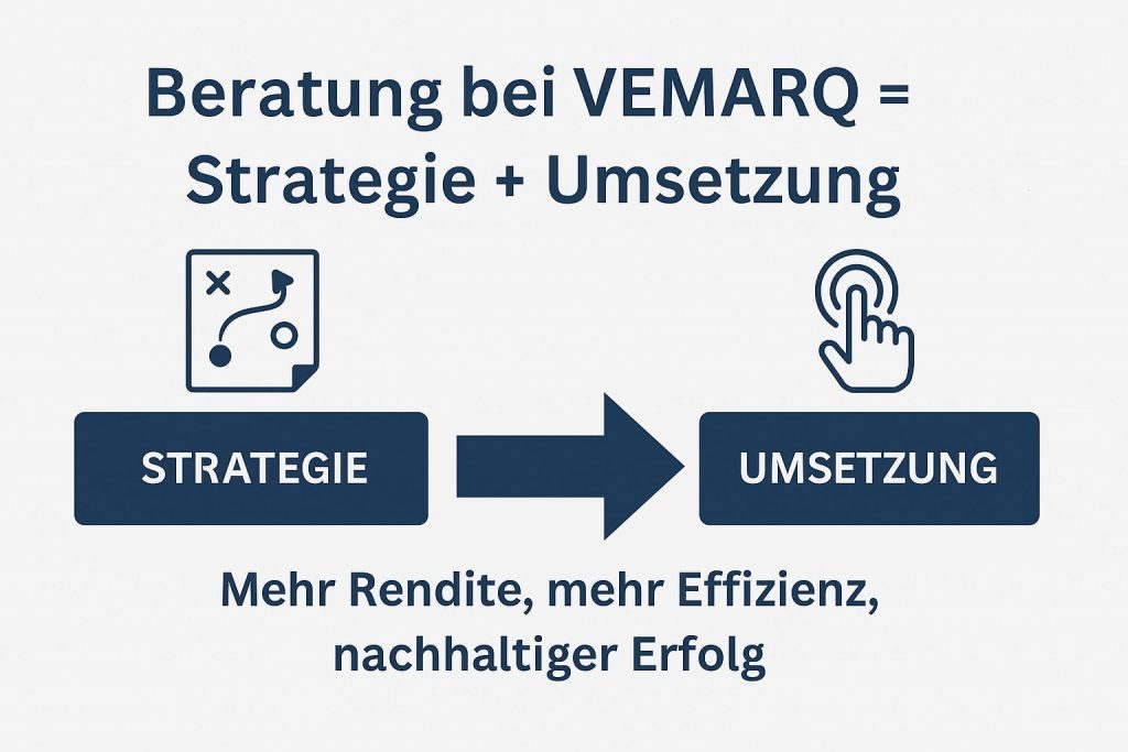 Grafik Bedeutung von Beratung bei VEMARQ